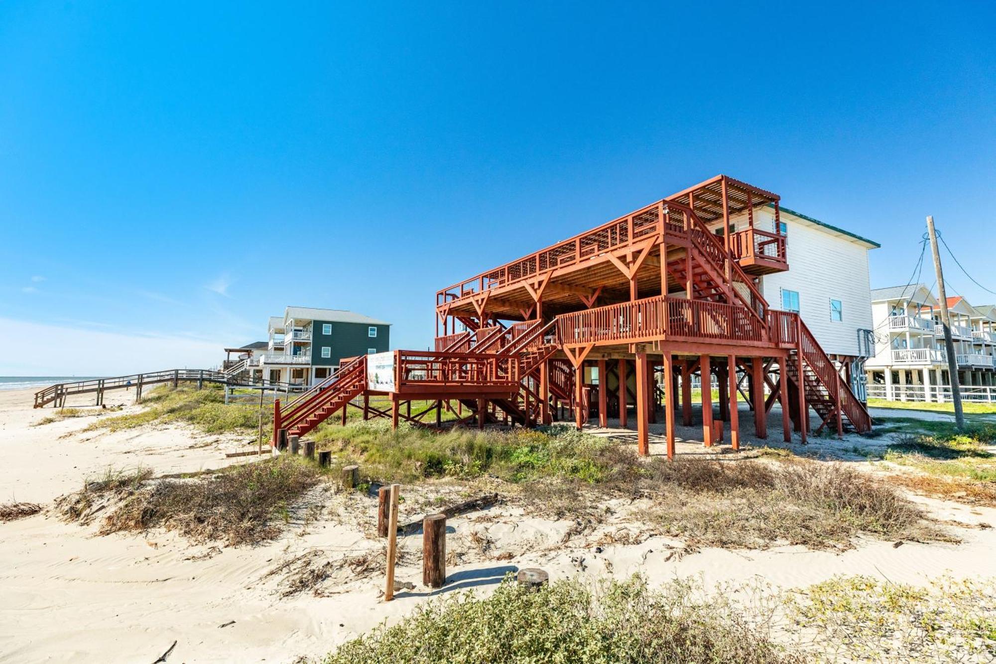 Unobstructed Oceanfront Sea Turtle Unit 2 Beach Pad! 瑟夫赛德海滩 外观 照片